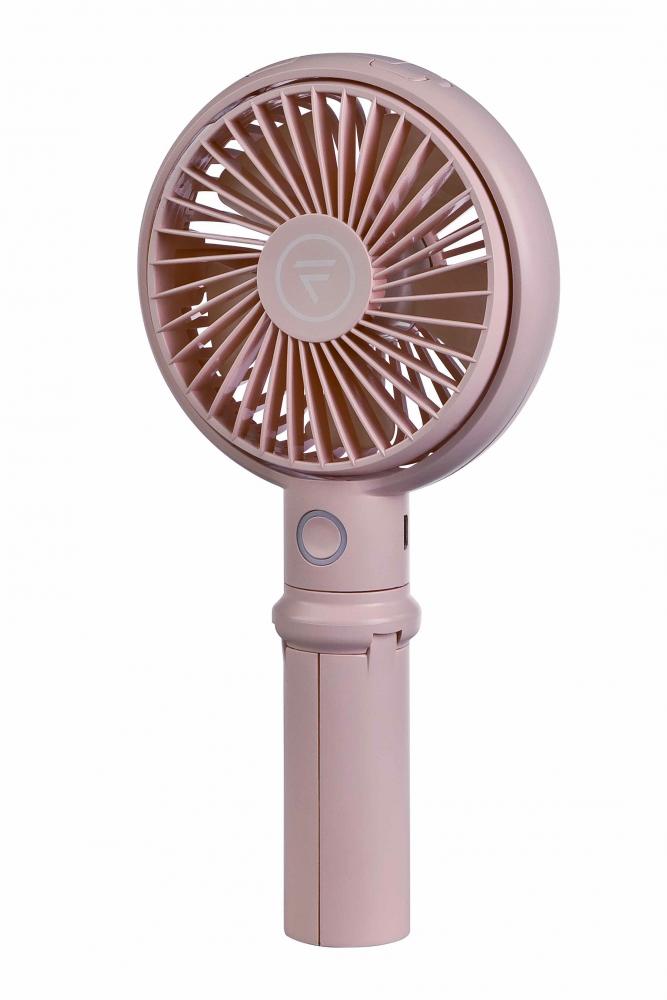 Blush Breeze tripod USB desktop fan - Pink