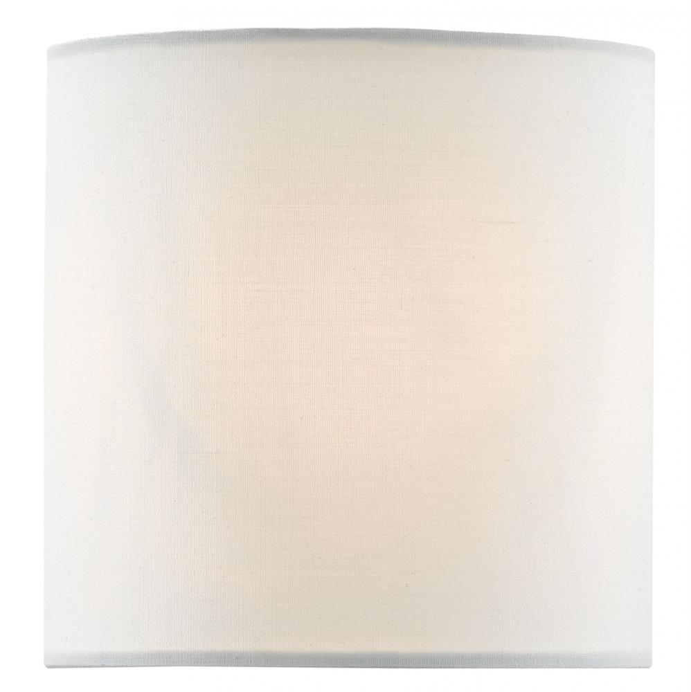 White Cotton Chandelier Shade