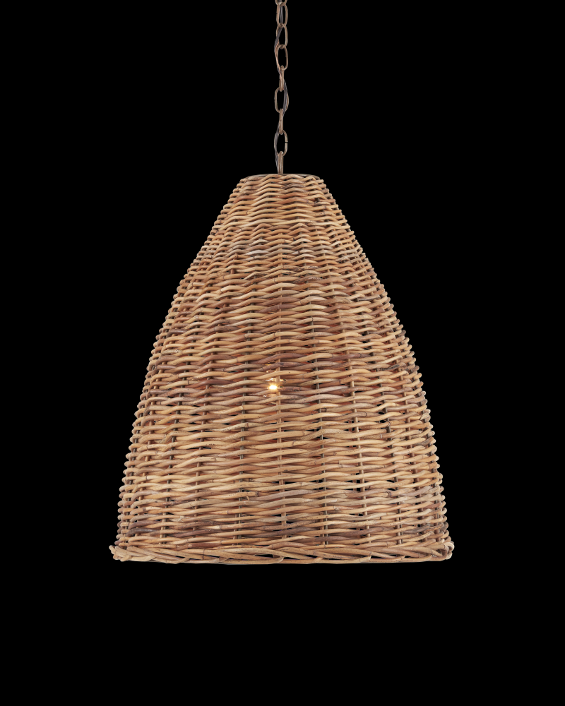 Basket Natural Pendant