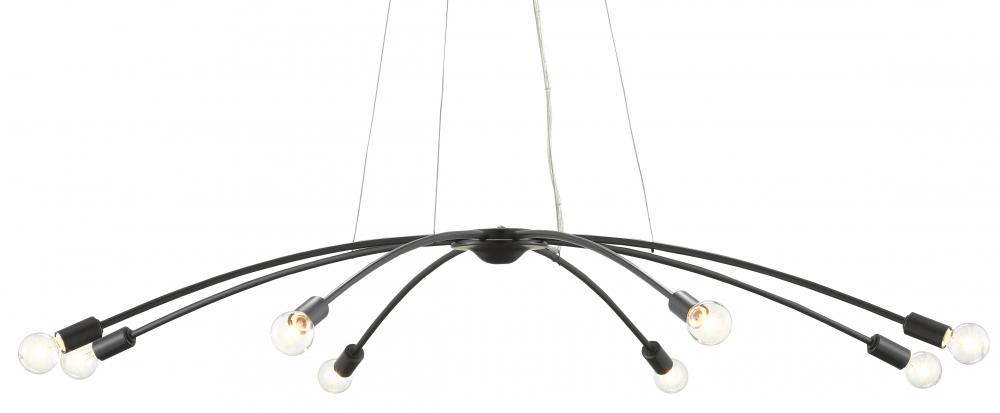 Longaville Black Chandelier