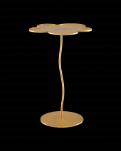 Currey 4000-0068 - Fleur Large Gold Accent Table