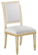 Currey 7000-0151 - Ines Ivory Chair, Muslin