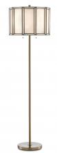 Currey 8000-0090 - Daze Brass Floor Lamp