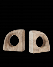 Currey 1200-0816 - Russo Travertine Object Set of