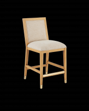 Currey 7000-0892 - Santos Sea Sand Counter Stool,