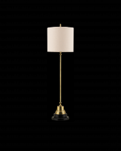 Currey 6472 - Messenger Brass Table Lamp