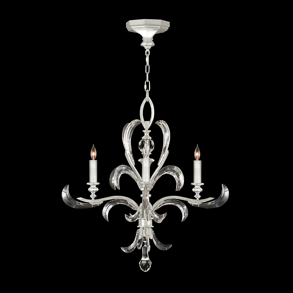 Beveled Arcs 28"W Round Chandelier