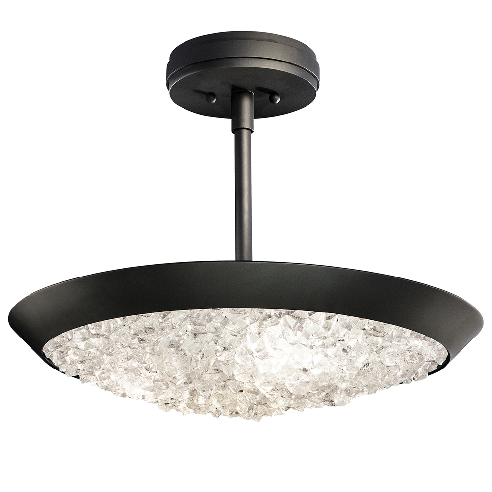 Arctic Halo 20"W Round Semi-Flush Mount