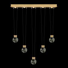 Fine Art Handcrafted Lighting 100006-5-44444 - Aria 43"W Linear Pendant