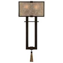 Fine Art Handcrafted Lighting 600550ST - Singapore Moderne 24"H Sconce