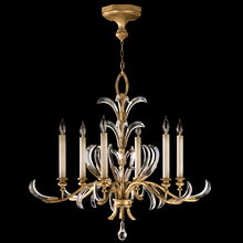 Fine Art Handcrafted Lighting 762640ST - Beveled Arcs 37"W Round Chandelier